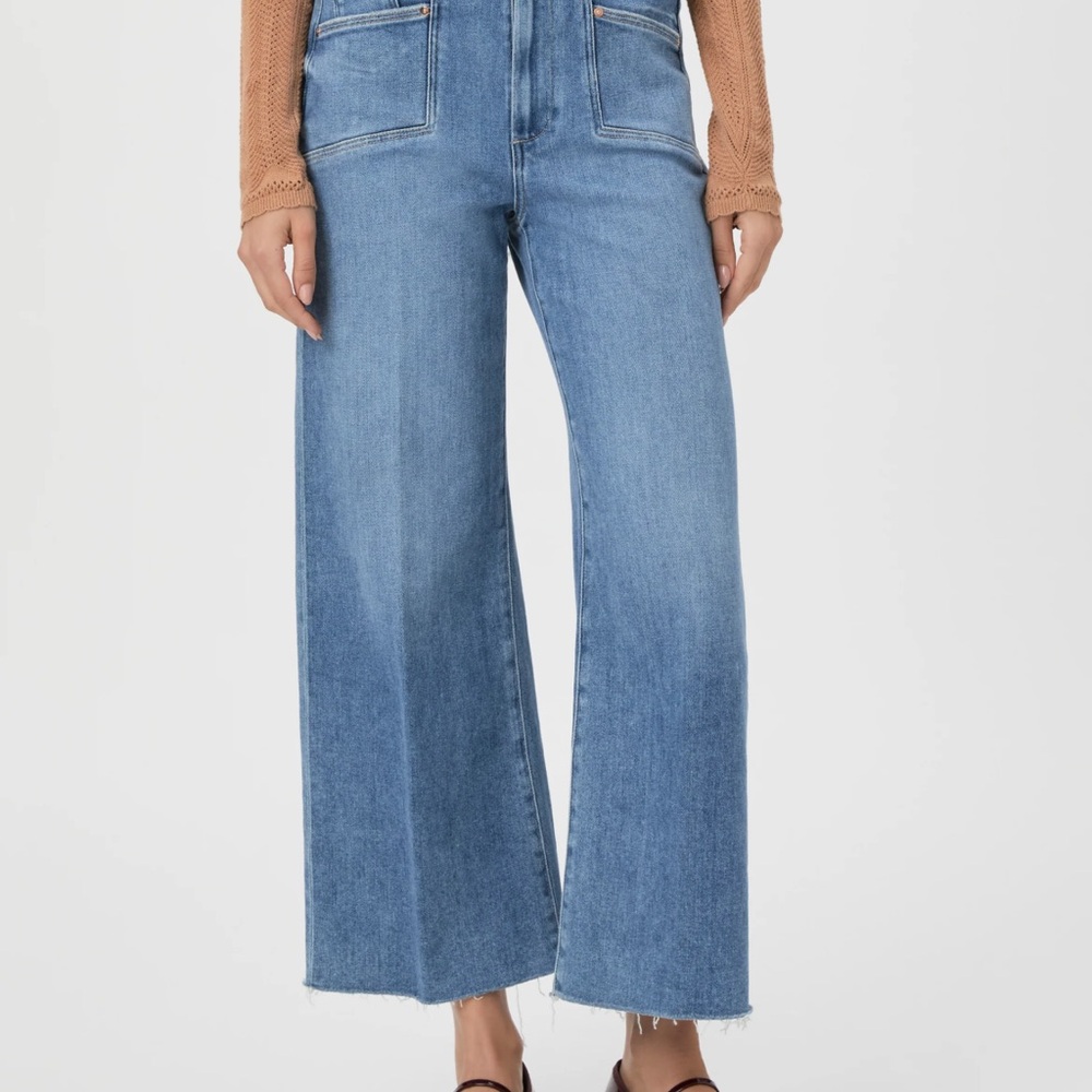 PAIGE Anessa Wide Leg Jeans